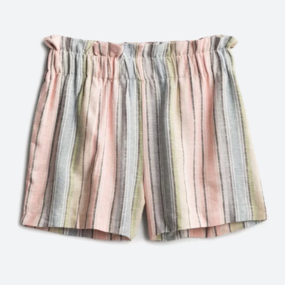STS Blue Striped Ruffle Short
